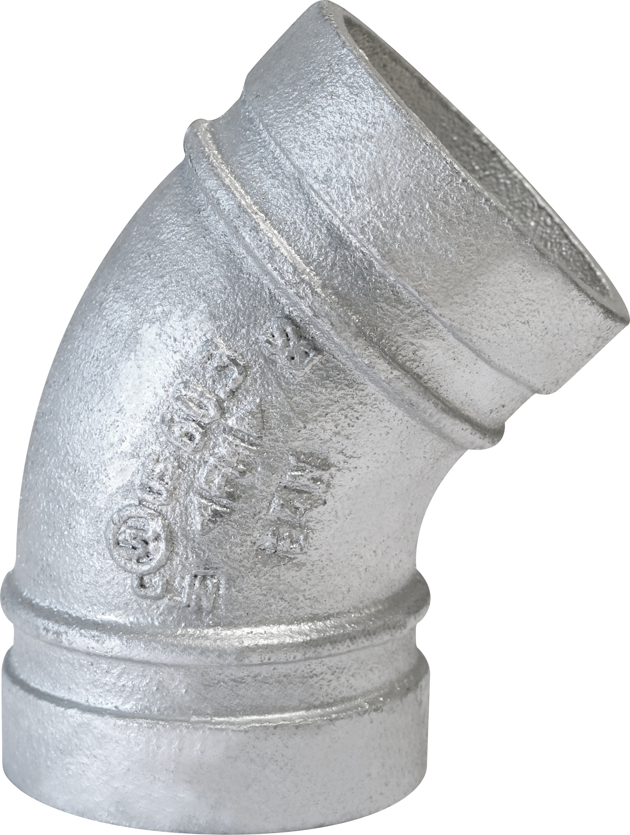 45 Elbow Galvanized Coupling