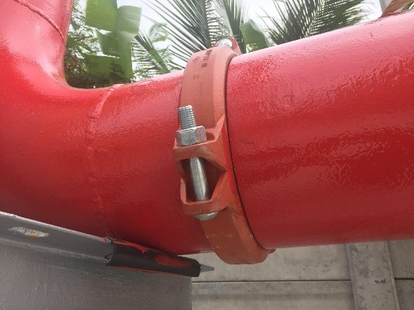 ระบบกรู๊ฟ คัปปลิ้ง (Grooved Coupling) ท่อเหล็กประปา ท่อดับเพลิง ขนาดใหญ่