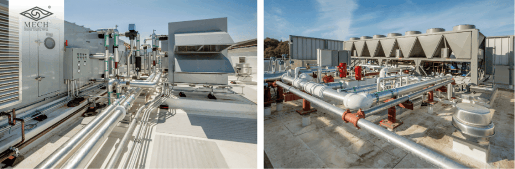 กรู๊ฟ คัปปลิ้ง ในระบบ HVAC